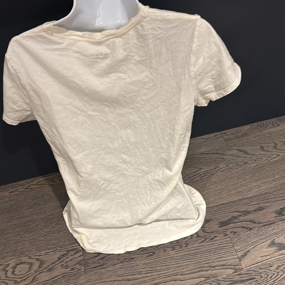 Juicy couture cream comfy logo blouse Sz L - Picture 10 of 13